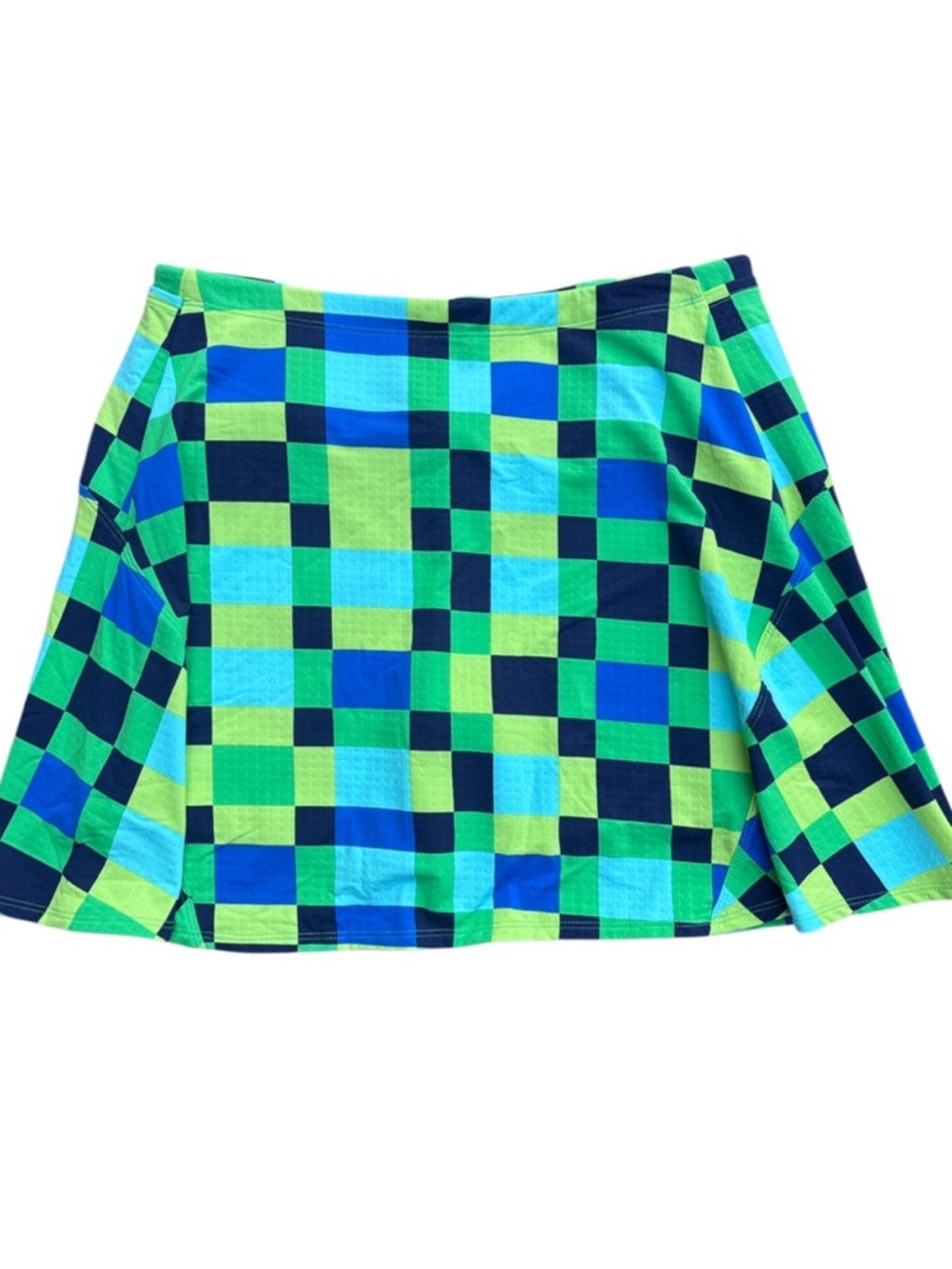 IBKUL Annalise Skort Blue Green Size XS